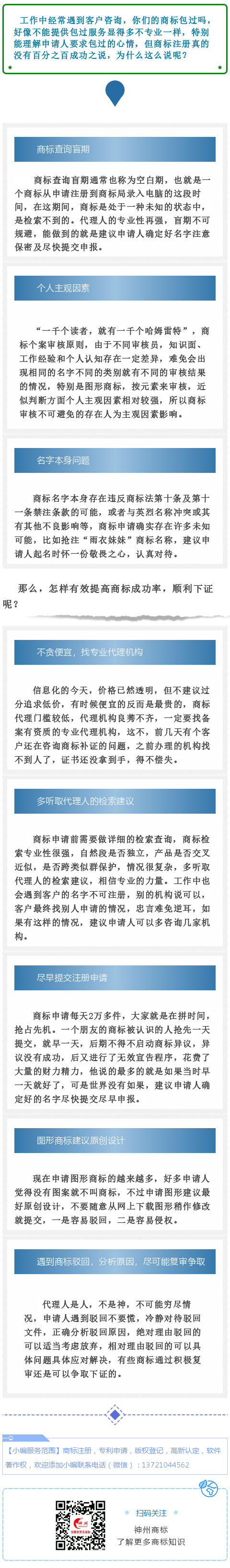 商標(biāo)100%包通過，這樣的承諾你敢相信嗎？